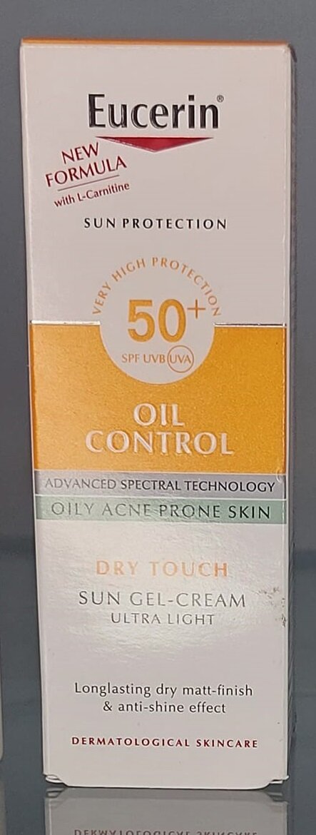 Eucerin oil control sunscreen