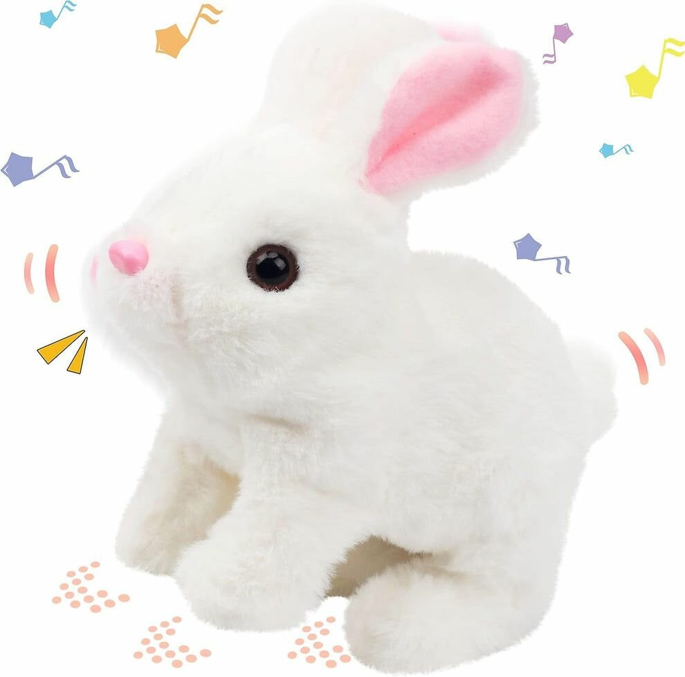 Lapin en peluche doux