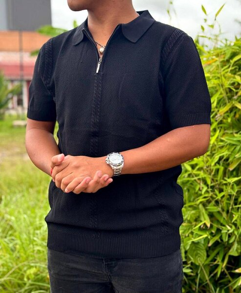 Polo en maille pour homme