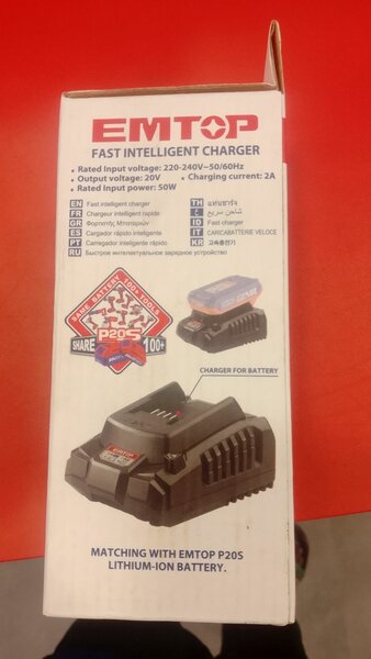 Chargeur rapide intelligent 20V