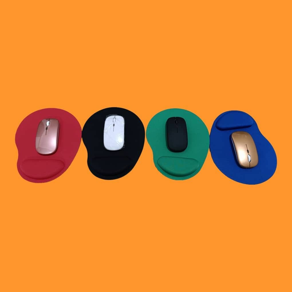 Souris lumineuse Bluetooth ultra mince 2.4 GHz +tapis