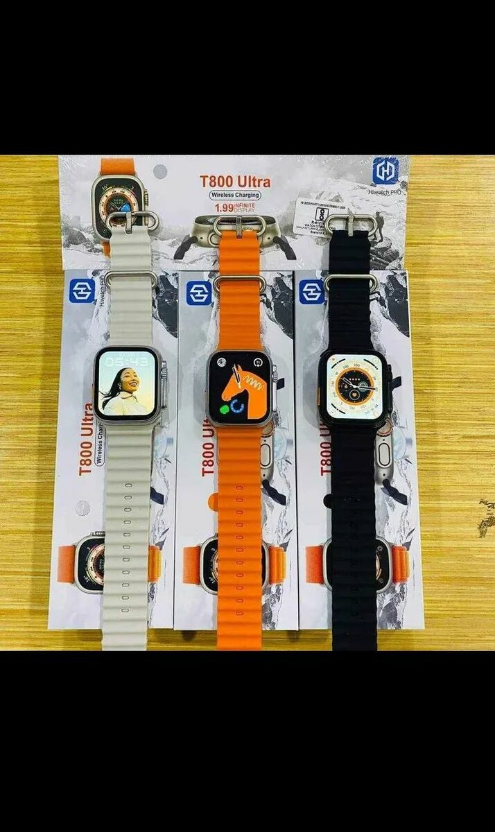 *"R️EDUCED!! T800 Smart Watch   Voice Calls, BT Music  Healt