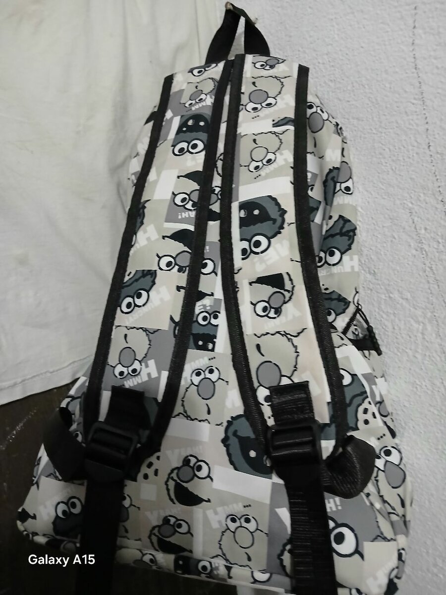Cartoon Print School Backpack