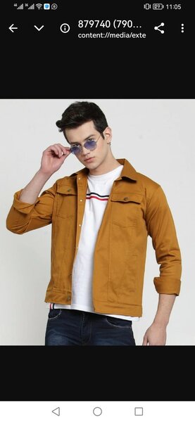 Mustard Men's Denim Jacket