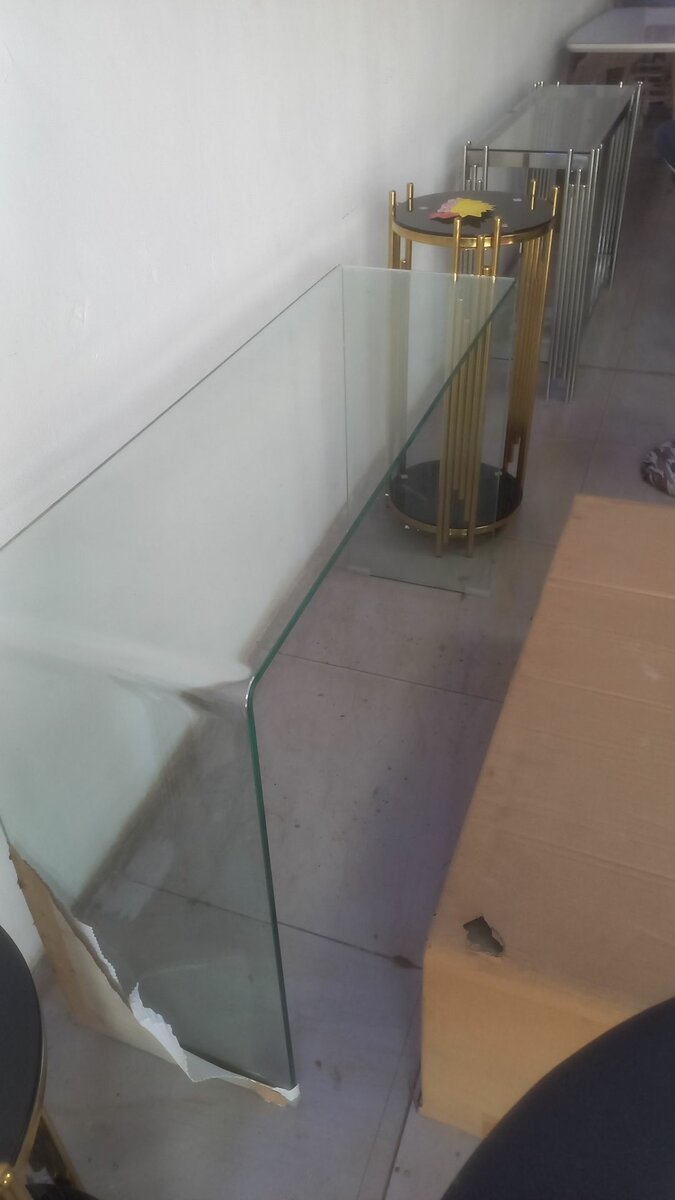 Glass Console table