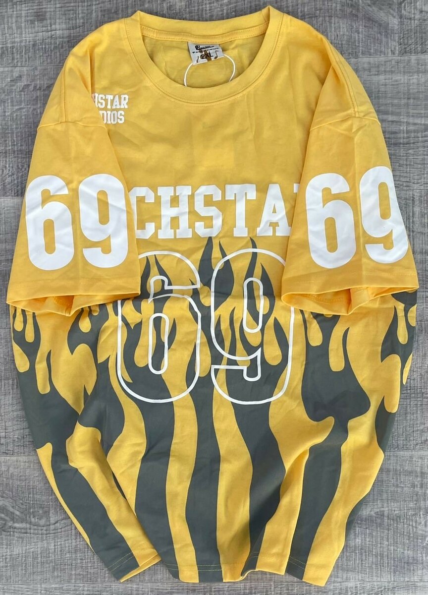 T-shirt tendance à motifs