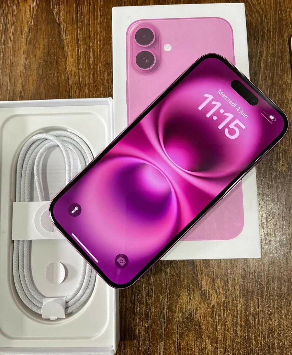 iPhone rose dernière génération