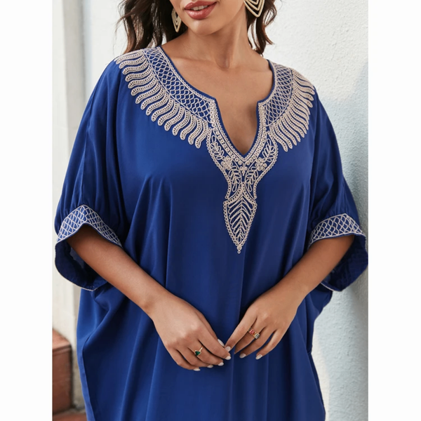 Caftan femme brodé
