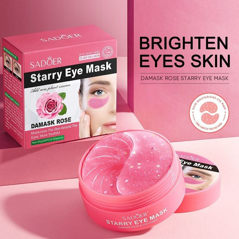 Collagen under eye masks 60 pcs in a box( 30 pairs)