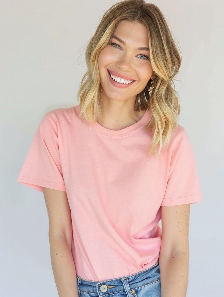 T-shirts colorés pour femmes