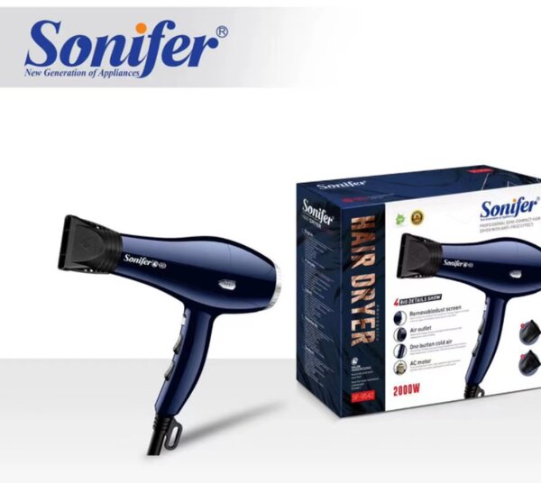 Sèche-cheveux puissant Sonifer 2000W