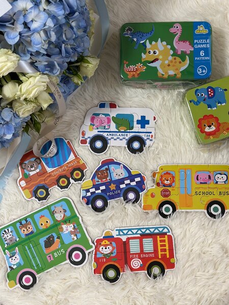 Продаю развивающие большие пазлы для детей