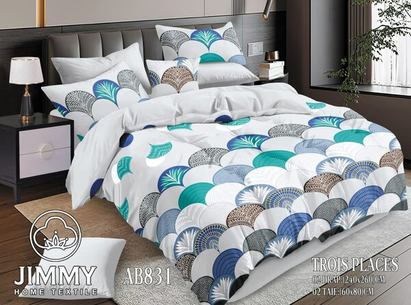 Ensemble draps 3 places