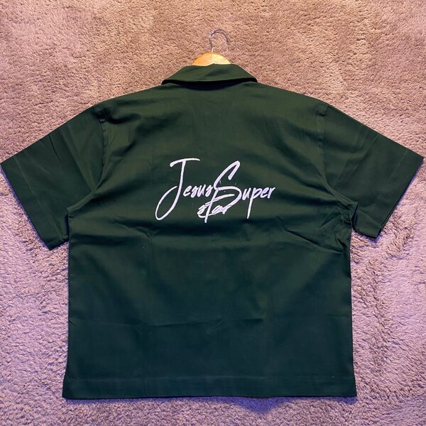 Chemise Verte JESUSSUPERSTAR