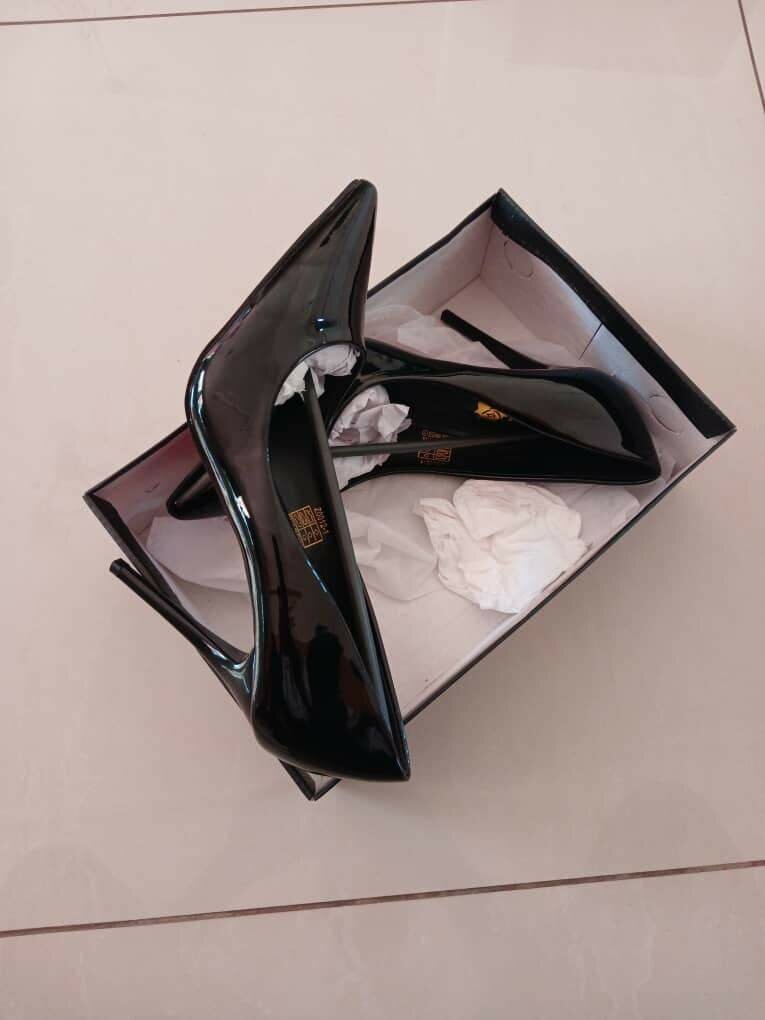 Red bottom stiletto heels