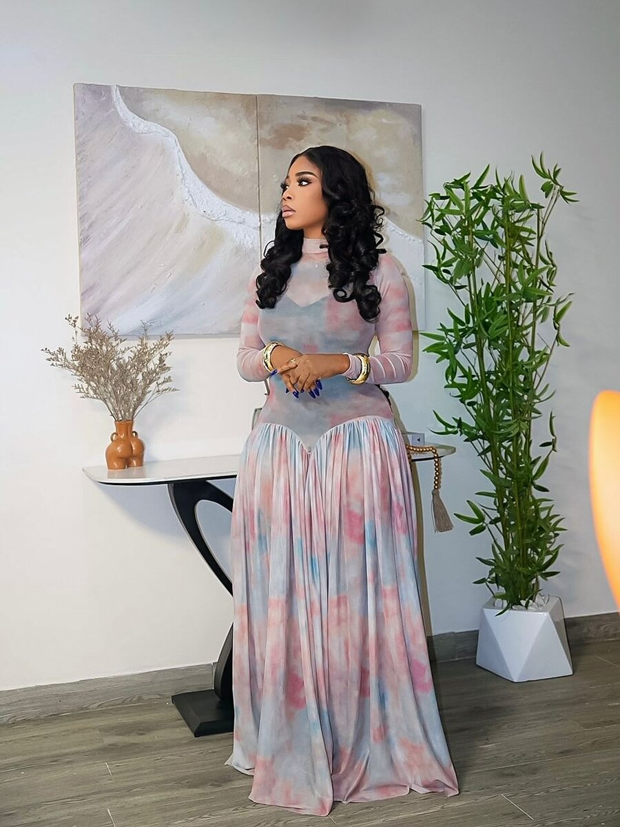 Robe longue élégante femme