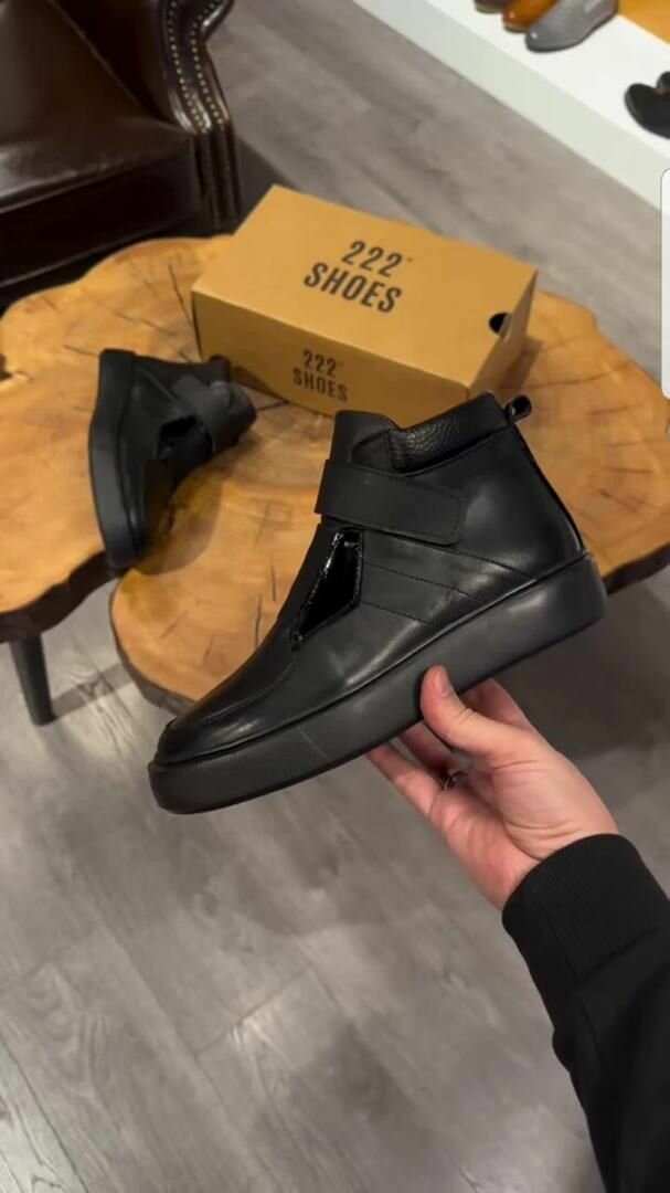 Bottines homme noires élégantes