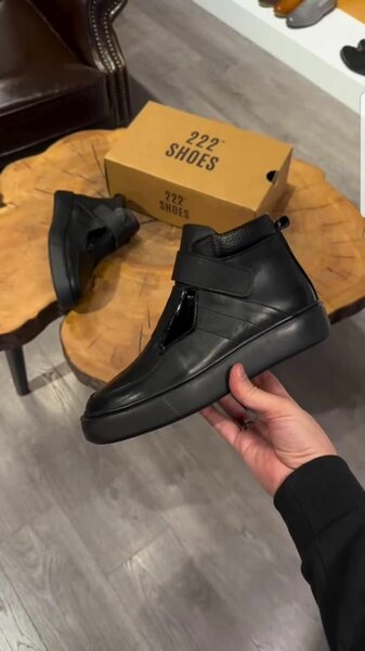 Bottines homme noires élégantes