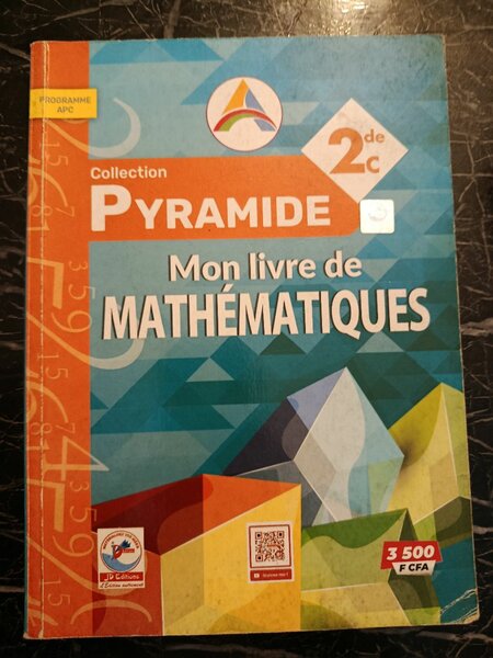 Livre Math, PC, SVT 2nde C