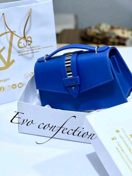 Sac à main en cuir synthétique Eva Confection