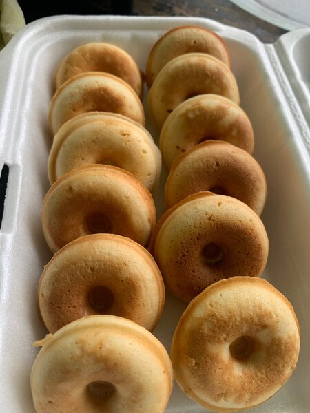 10mini donuts nature