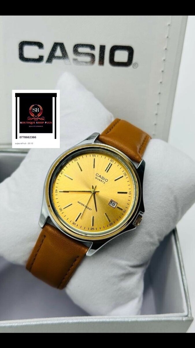 Montre Casio authentique
