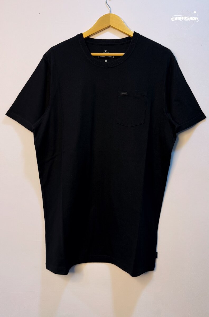 T-shirt noir classique homme