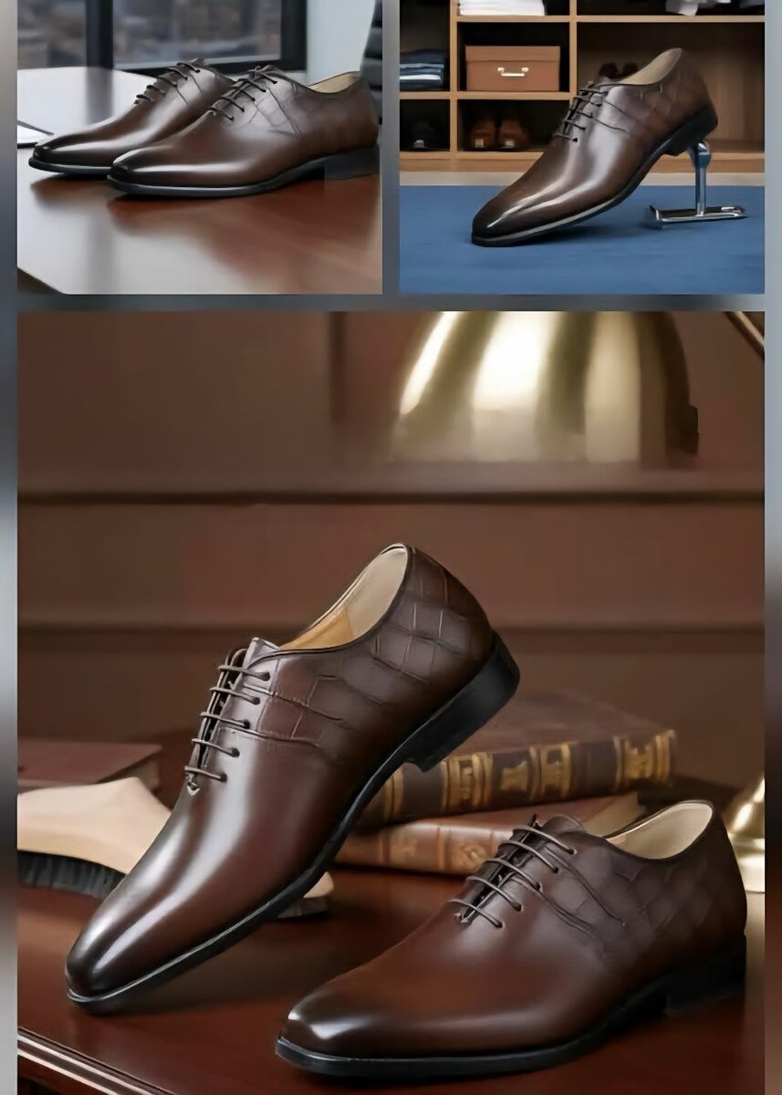 Chaussures en cuir élégantes