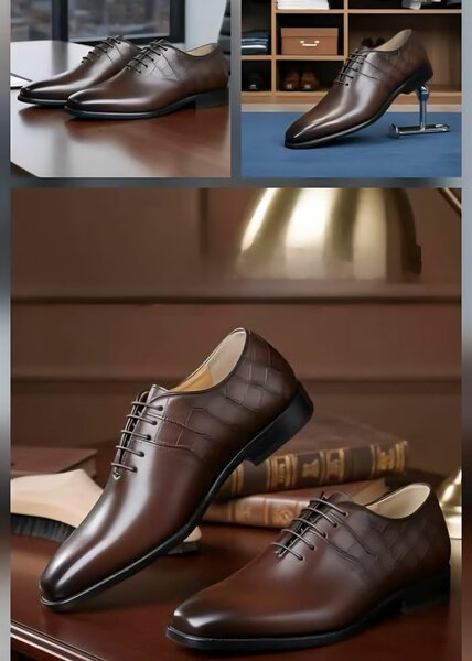 Chaussures en cuir élégantes