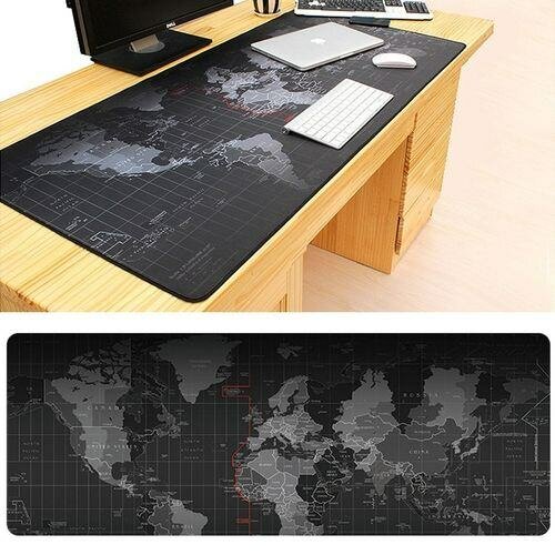 World map. Mouse pad