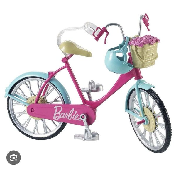 Barbie Doll Bicycle Toy