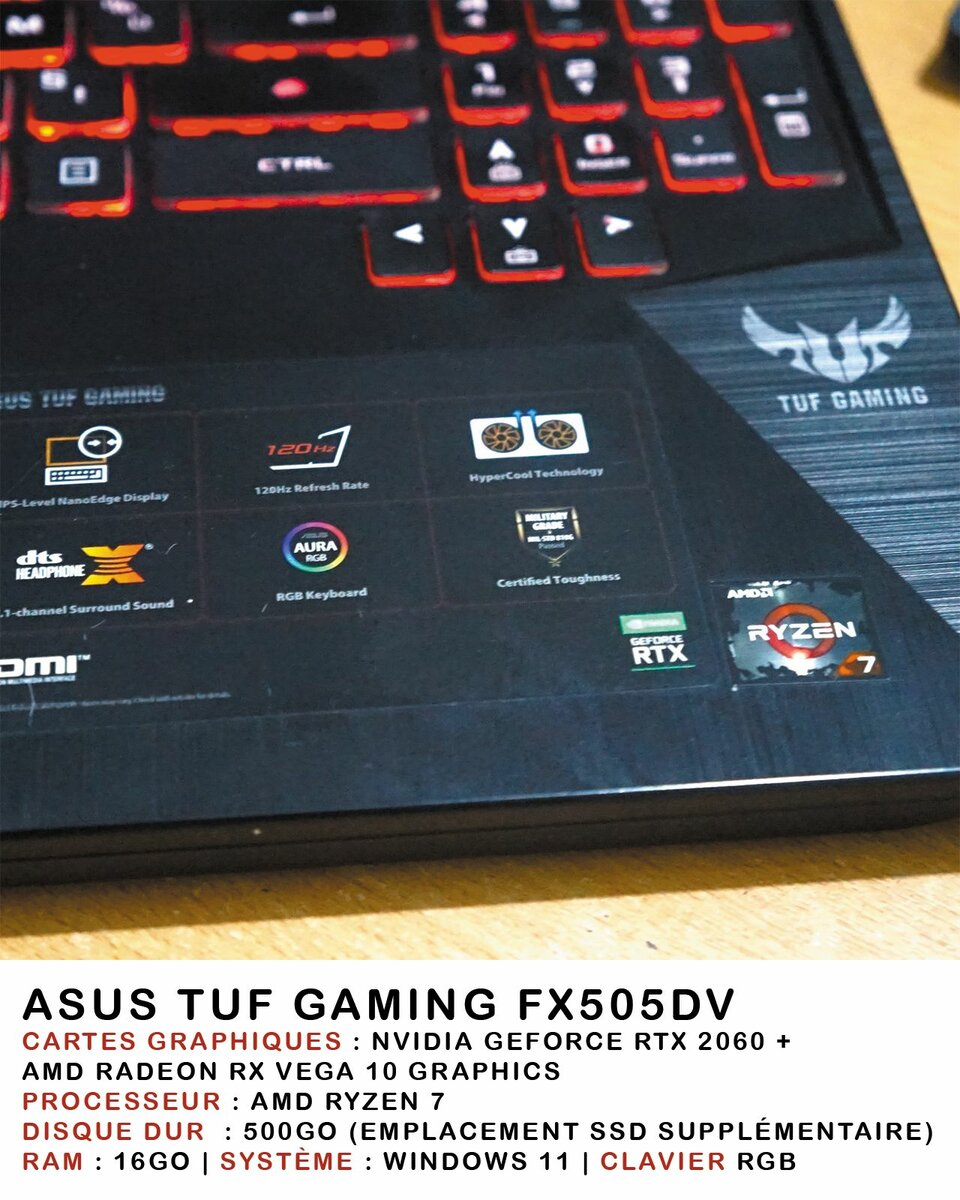 Asus Gaming TUF505 DV