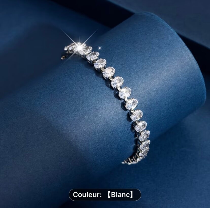 Bracelet élégant en cristal