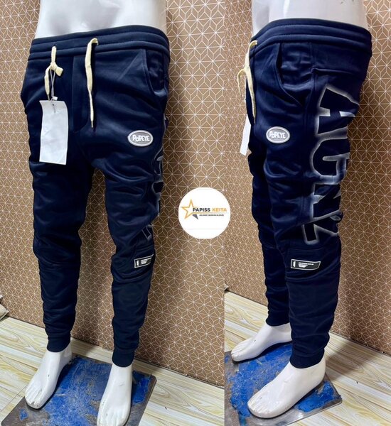 Pantalon de survêtement noir homme