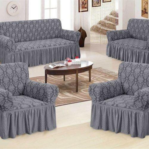 Housses élastiques canapé salon