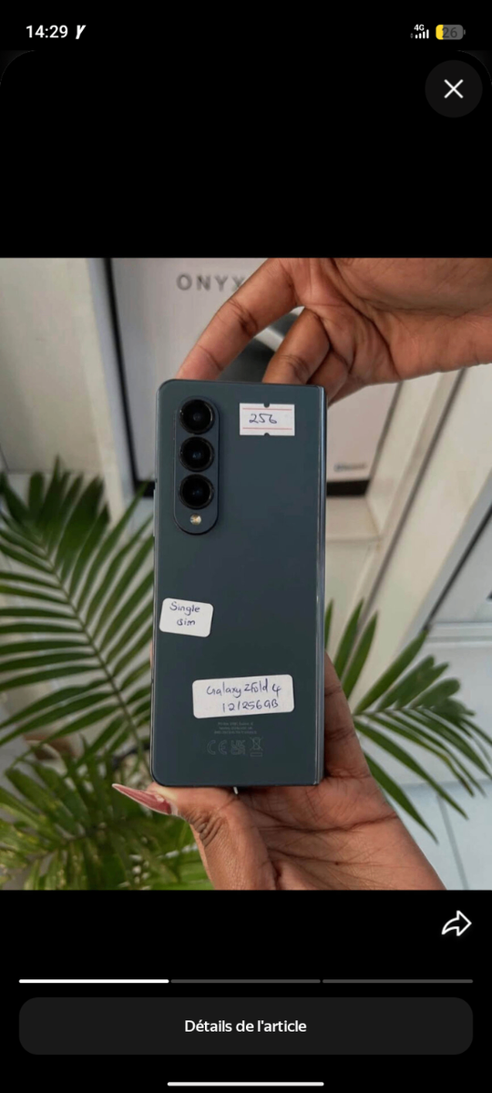 Smartphone pliable moderne