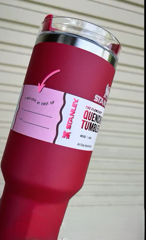 Tasse thermique rouge