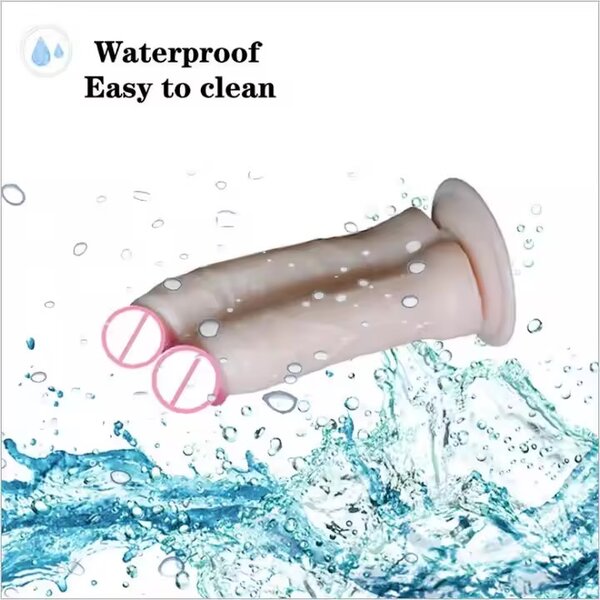 Body Wearable Penis Double-Hea