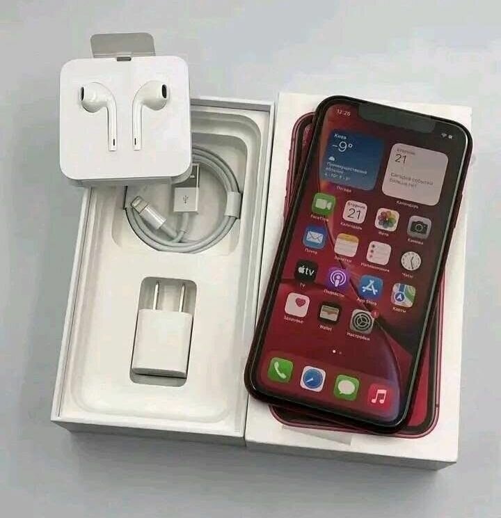 iPhone avec accessoires