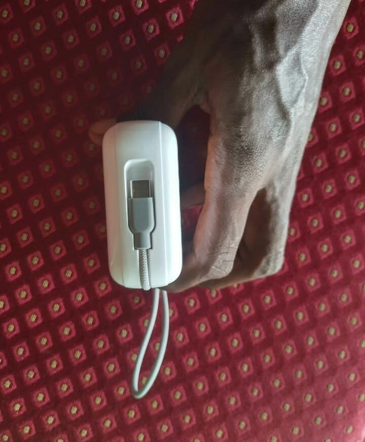 Chargeur portable 20000mAh blanc