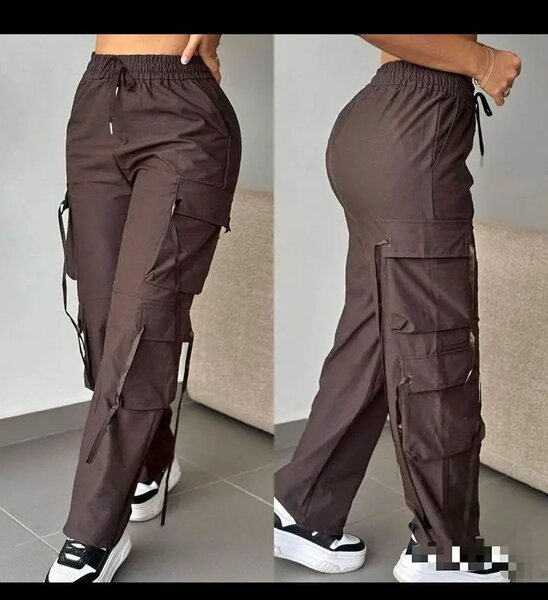 Pantalon cargo femme tendance