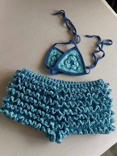 Two piece crochet