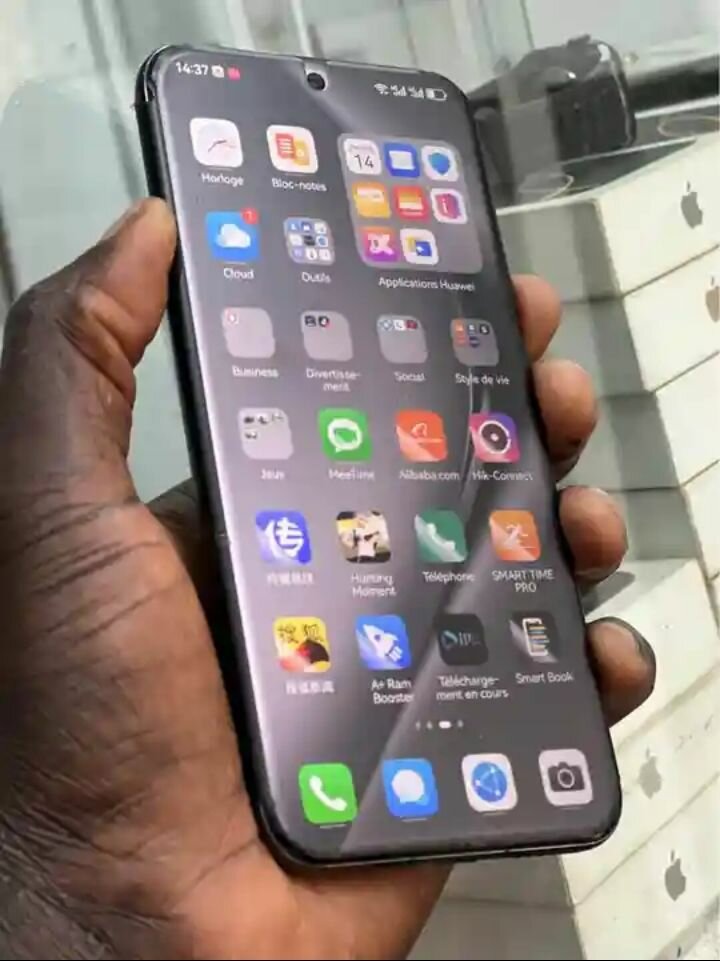 Téléphone Huawei noir