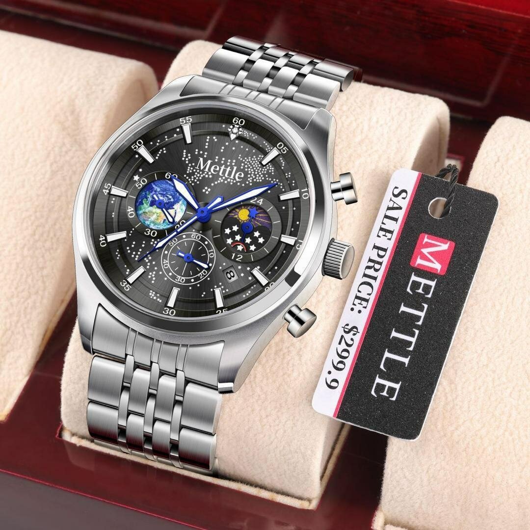 Montre homme acier inoxydable