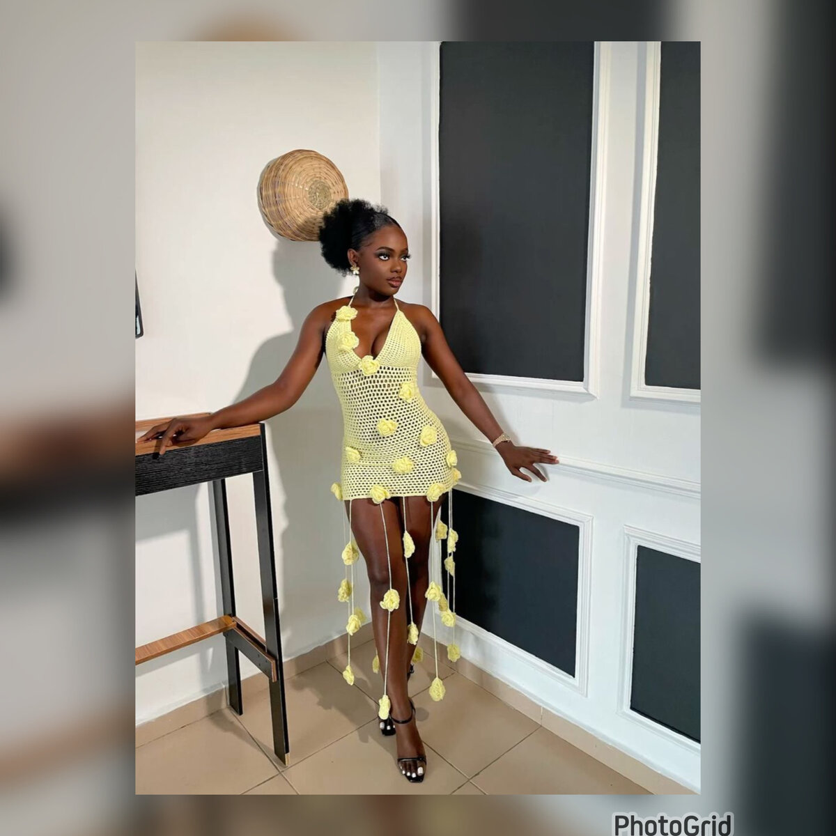 Bikini crochet coloré