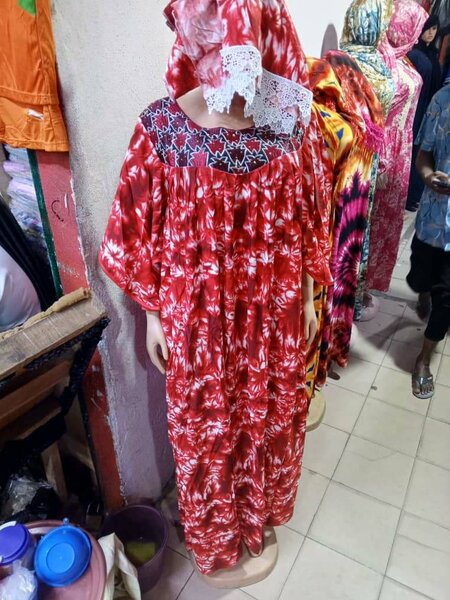 Robe Boubou Colorée Femme