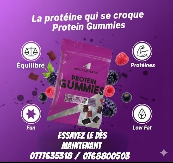 Energy & Protein Gummies
