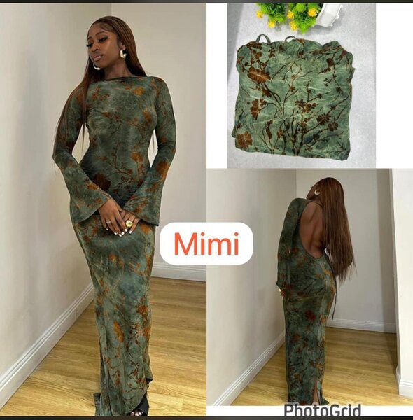 Robe Maxi Élégante Femme