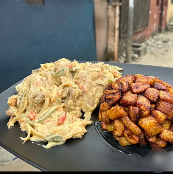 poulet mayo avec alloco