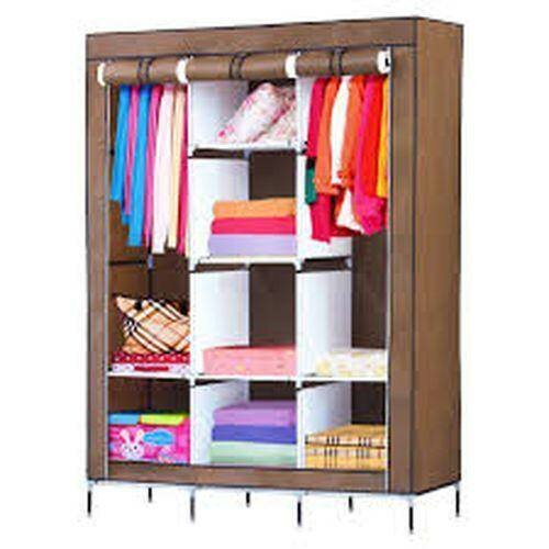 Armoire Pliable avec Étagères